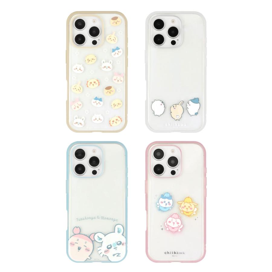 iPhone16Pro ケース クリア ちいかわ IIIIfit Clear 透明 iPhone16 pro アイフォン16 プロ カバー モモンガ 古本屋 キャラクター スマホケース |  | 01
