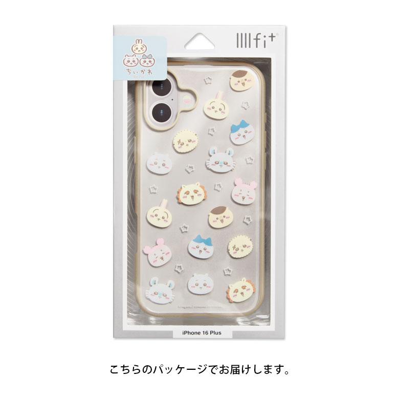 iPhone16Plus ケース ちいかわ　IIIIfit Clear クリア 透明 iPhone16 plus アイフォン16 プラス カバー　ck-57a |  | 05