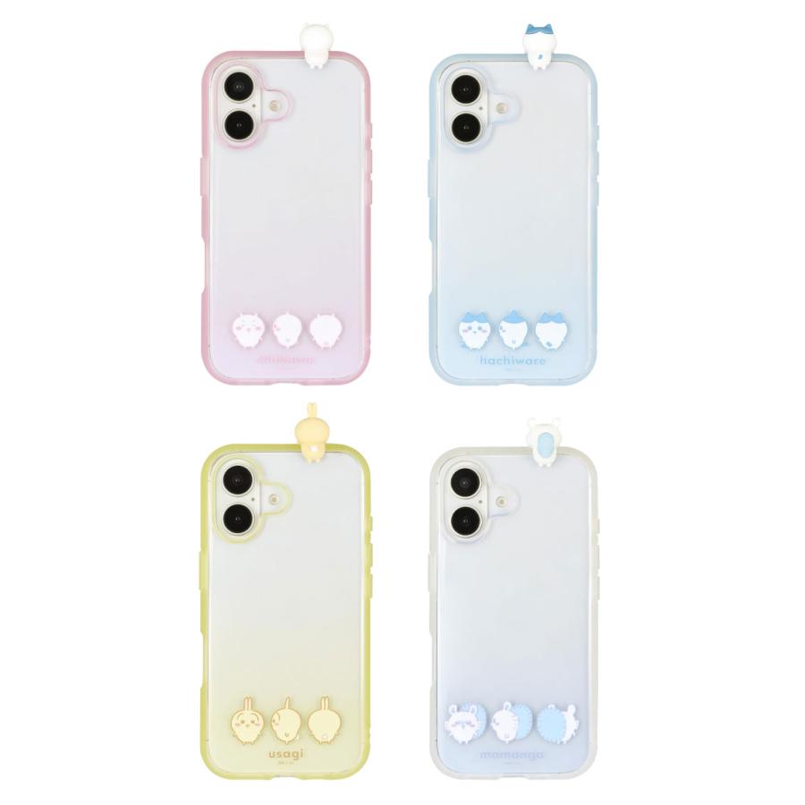 iPhone 16 Plus バンパーフレームケース　casetifyちいかわ ちいかわ フレーム IIIIfit Clear iPhone16 対応 ケース | た行