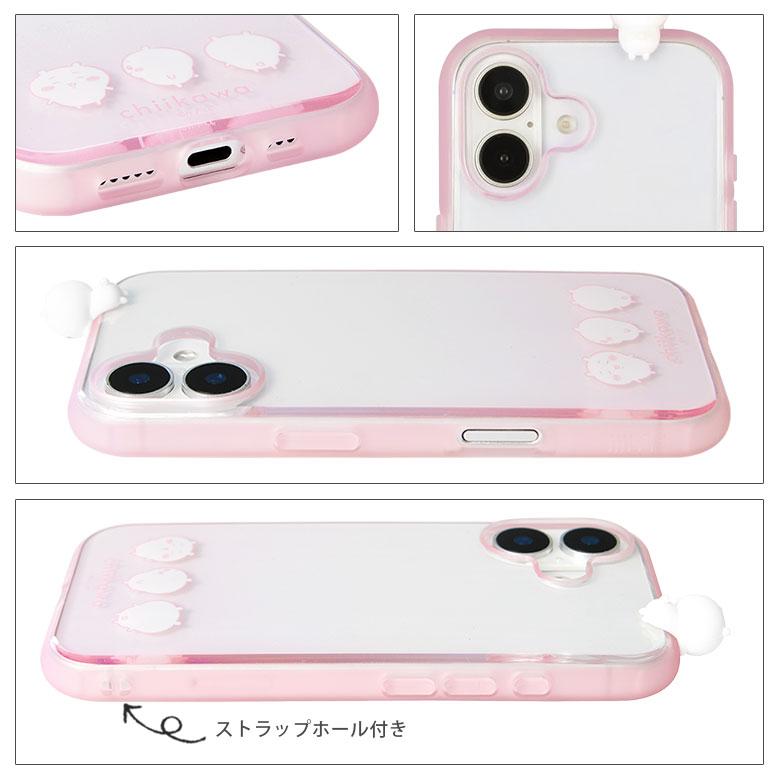iPhone16 ケース ちいかわ IIIIfit Clear フレーム iPhone 16 クリア アイフォン16  ハード スマホケース カバー アイフォン16 かわいい アイホン |  | 05