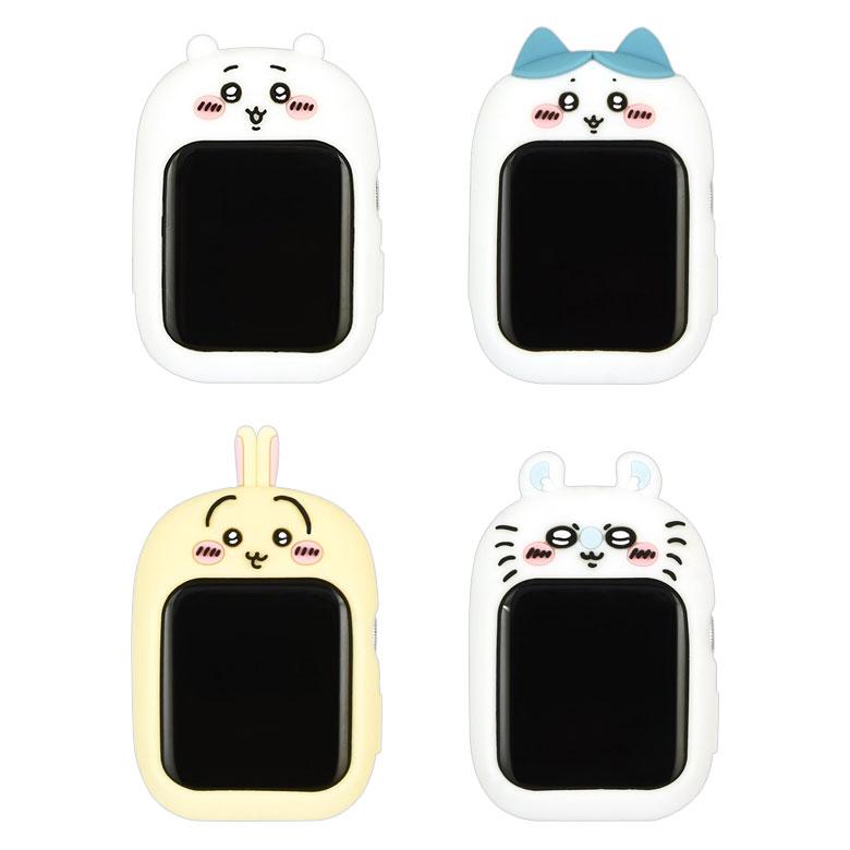 アップルウォッチ カバー シリコン ちいかわ 41mm 40mm ケース Apple Watch  ケース キャラクター かわいい ck-67 |  | 01