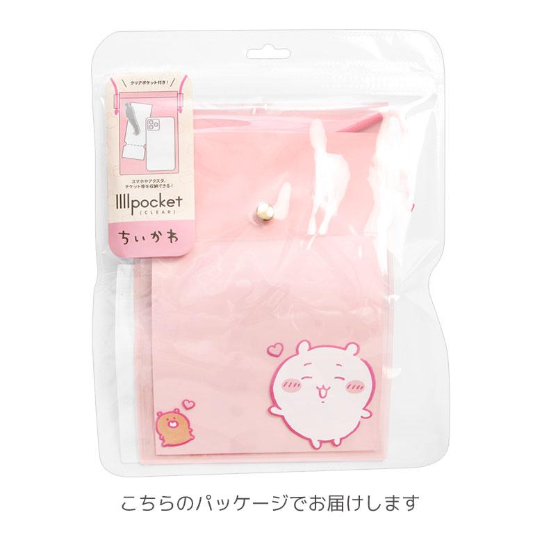 スマホポーチ ポシェット ちいかわ IIIIpocket clear スマホショルダー サコッシュ ck-72 |  | 09