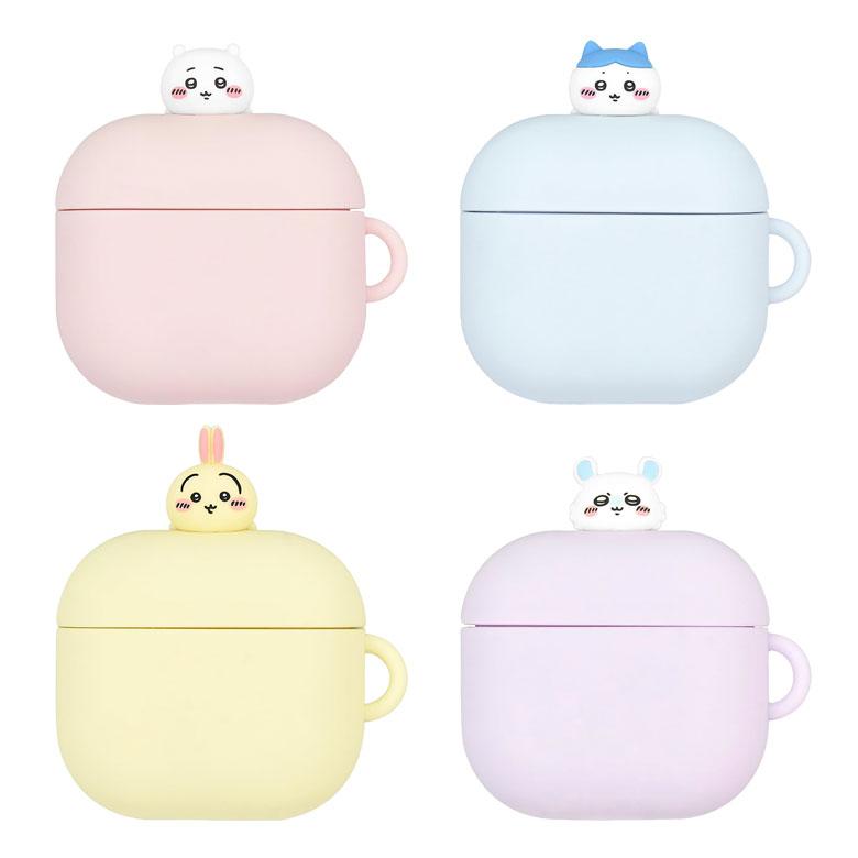 AirPods4 ケース キャラクター シリコン ちいかわ ソフトカバー エアーポッズ 4 エアポッズ Air Pods 4  かわいい ボールチェーン ck-75 |  | 01
