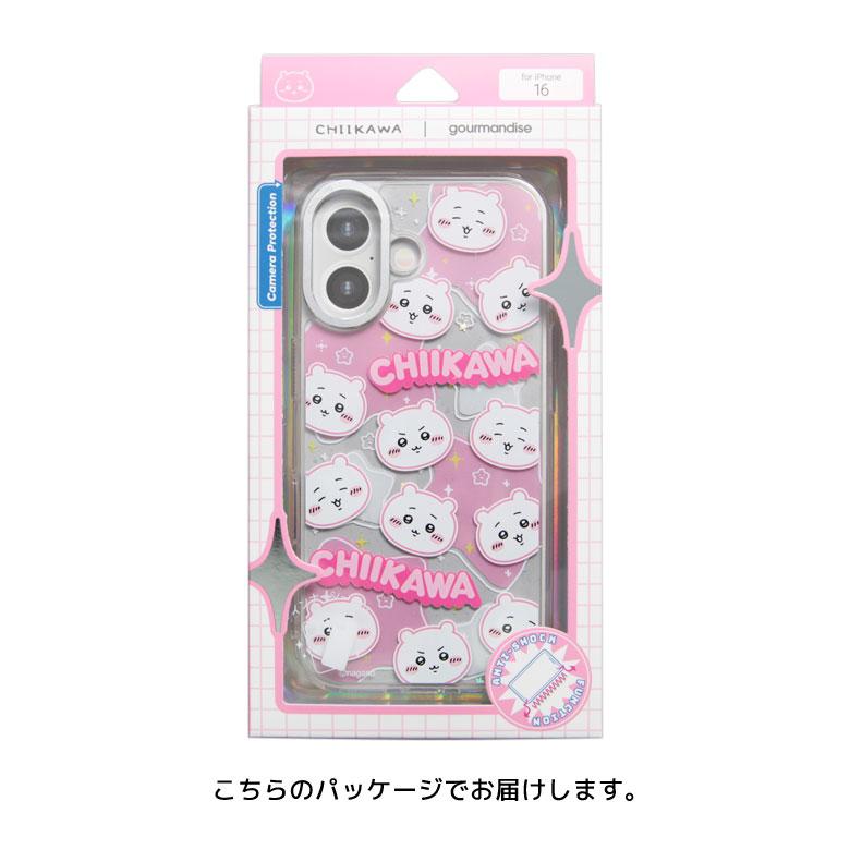 iPhone16 ケースちいかわ Camera Frameクリアケース ソフトカバー インナーシート付き ck-85 |  | 11