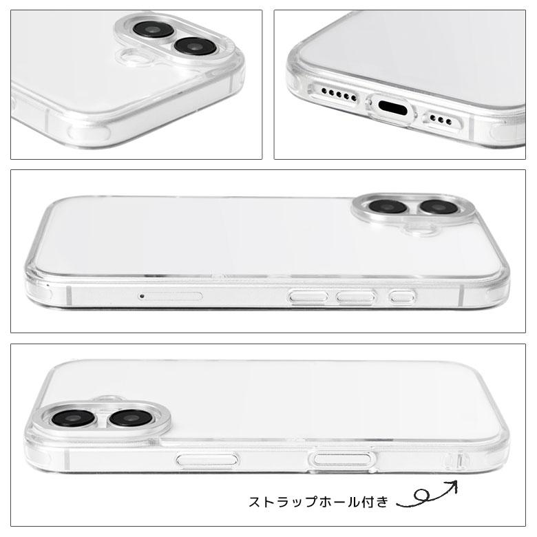 iPhone16 ケースちいかわ Camera Frameクリアケース ソフトカバー インナーシート付き ck-85 |  | 06