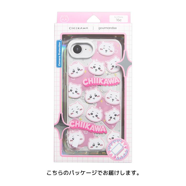 iPhone16e ケースちいかわ Camera Frameクリアケース ソフトカバー インナーシート付き ck-86 |  | 11
