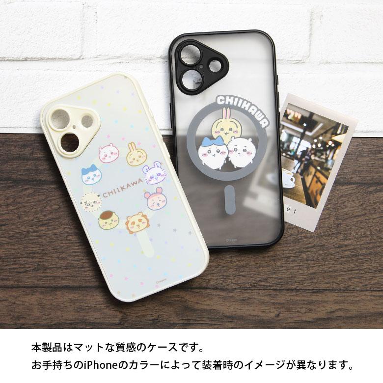 iPhone17 ケース ちいかわ MagSafe対応 IIIIfit プランプフレーム クリア ハイブリッド アイフォン17 ck-96 |  | 05
