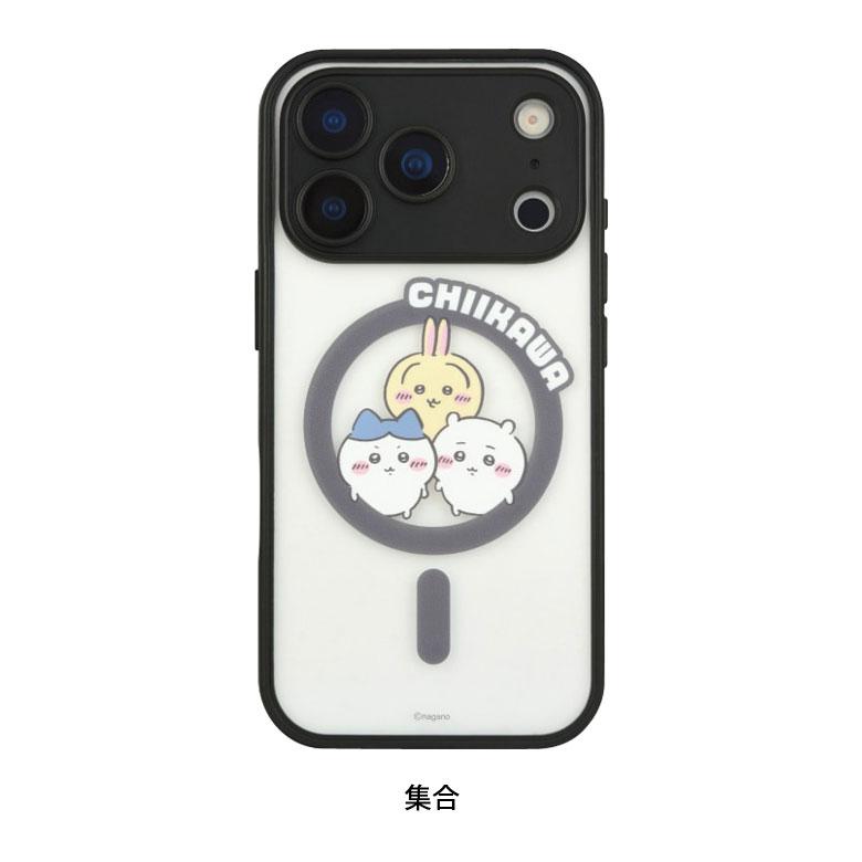 iPhone17Proケース ちいかわ MagSafe対応 IIIIfit プランプフレーム 半透明 クリア ハイブリッド アイフォン 17 pro ck-97a |  | 05