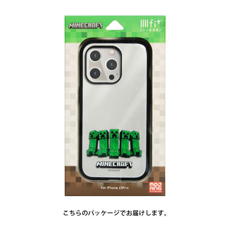 iPhone15Pro ケース クリア マインクラフト Minecraft IIIIfit Clear iPhone15 Pro アイフォン15 プロ カバー cmc-02 |  | 07
