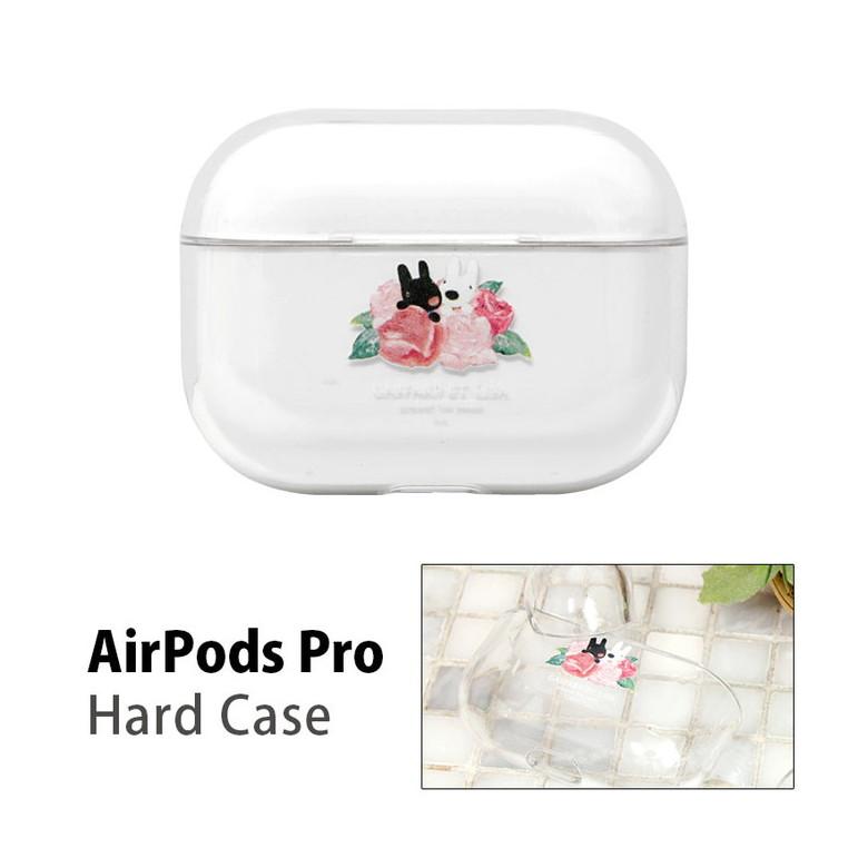 AirPods Pro ケース クリア リサとガスパール ハードカバー Air