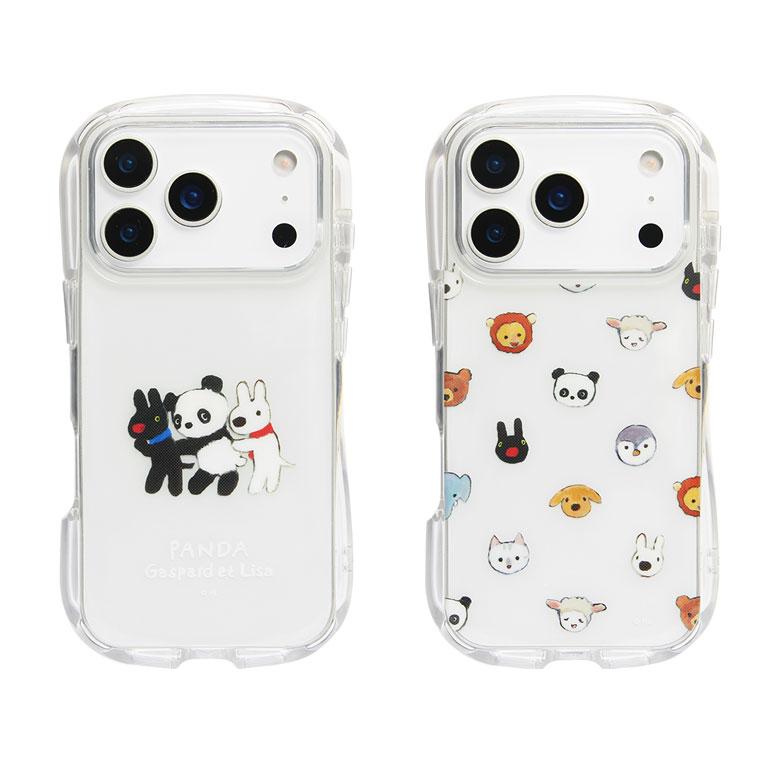 リサとガスパール iPhone17 Pro クリアケース 透明 TPU ソフトカバー クリスタルクリア 衝撃吸収 cos-178 |  | 01