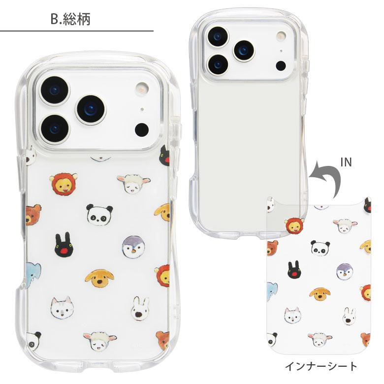 リサとガスパール iPhone17 Pro クリアケース 透明 TPU ソフトカバー クリスタルクリア 衝撃吸収 cos-178 |  | 07