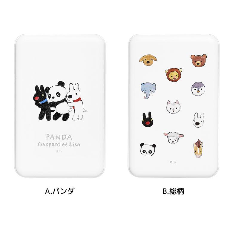 モバイルバッテリー 5000mAh リサとガスパール MagSafe対応 ワイヤレス充電 ケーブル充電 どちらもOK iPhone用 モバイル充電器 cos-182 |  | 07