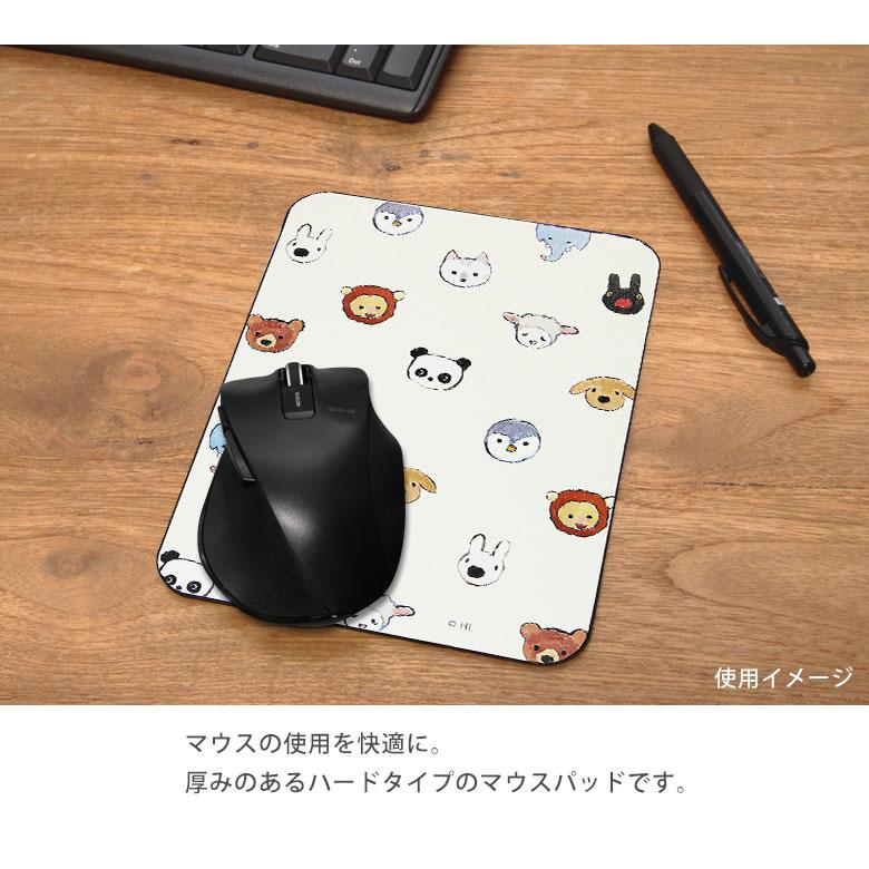 マウスパッド ハードタイプ リサとガスパール 光学式マウス対応 薄型 在宅ワーク 卓上 かわいい キャラクター デザイン PCマウスパッド cos-183 |  | 02
