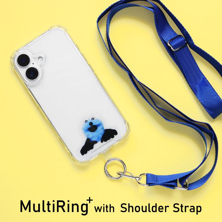 スマホショルダー パペットスンスン グッズ マルチリングプラス ストラップセット スマホリング 落下防止 cps-11a | 