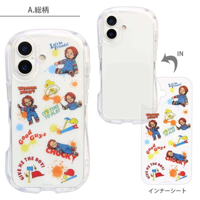iPhone17 ケース CHUCKY アイフォン17 クリスタルクリアケース 透明 クリア TPU ソフトカバー スマホケース 保護ケース cy-22a |  | 05
