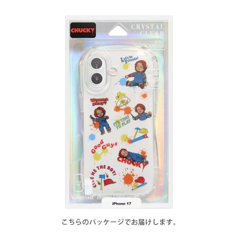 iPhone17 ケース CHUCKY アイフォン17 クリスタルクリアケース 透明 クリア TPU ソフトカバー スマホケース 保護ケース cy-22a |  | 06