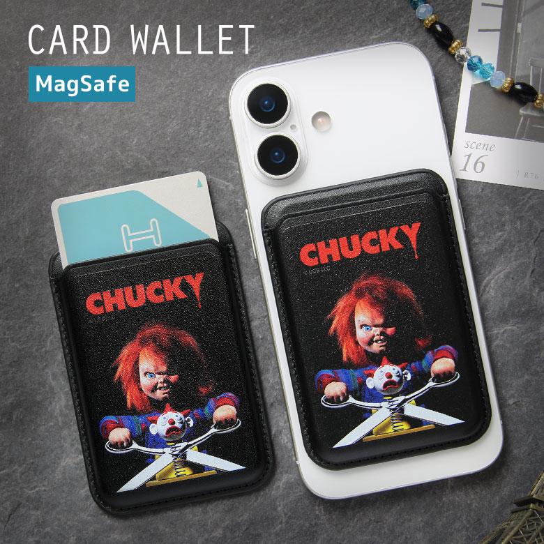 CHUCKY magsafeカードケース カードウォレット MagSafe カードケース