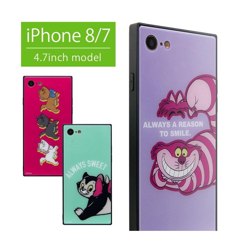 Iphone Se2 ケース Iphone8 ケース Iphone7 ガラス スクエア ディズニー キャットシリーズ アイフォン8 Dn 681 スマホケースの店 モノモード 通販 Yahoo ショッピング