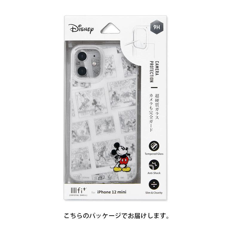iPhone12 mini ケース ディズニー イーフィット IIIIfit Crystal shell スマホケース iPhone12 mini アイフォン12 ミニ クリアカバー ハイブリッド dn-840 |  | 08