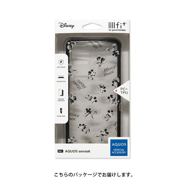 AQUOS sense6 ケース ディズニー、ディズニー・ピクサーキャラクター   IIIIfit Clear ケース クリア アクオス sense 6 SH-56B SHG05 ハードカバー dn-888 |  | 07