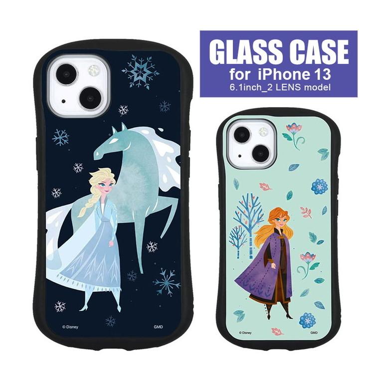 iPhone13 ケース ガラス アナと雪の女王 携帯ケース アイフォン13 ケース  iphoneケース アイホン13ケース アイフォン dn-919 | 