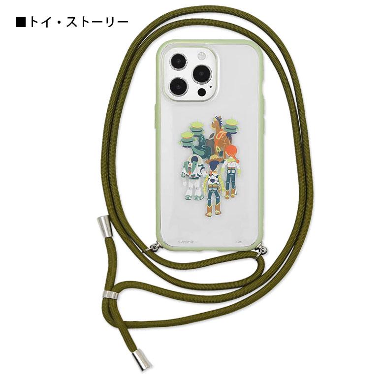 iPhone13 Pro ケース ディズニー ピクサー IIIIfit Loop ストラップ紐付き iPhone13 Pro アイフォン13 プロ Disney dn-945 |  | 08
