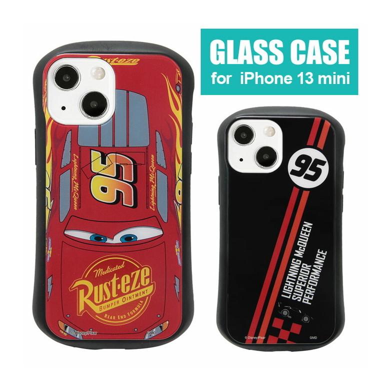 iPhone13 mini ケース 12 mini カーズ ガラス 携帯ケース iPhone12mini アイフォン ディズニー　dn-975 | 
