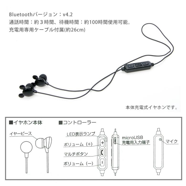 ディズニー Bluetooth ステレオイヤホン ブラック ホワイト ライトピンク Dn Bt001 Dn Bt002 Dn Bt003 Dn Bt 1 スマホケースの店 モノモード 通販 Yahoo ショッピング
