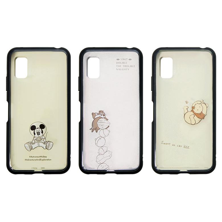 AQUOS wish3 IIIIfit ディズニーキャラクター クリアケース