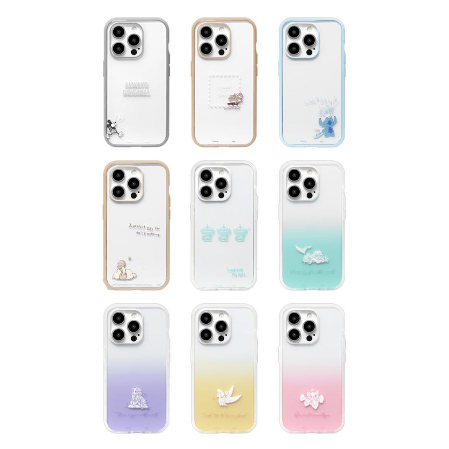 iPhone15Pro ケース ディズニー iifit Clear クリア iPhone15
