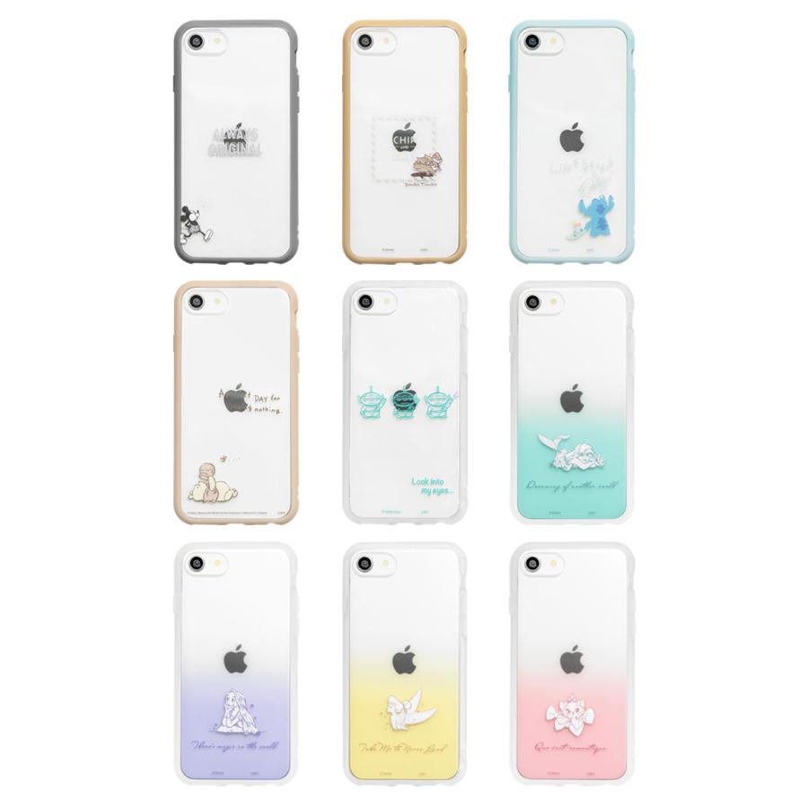 iPhone SE ケース 第3世代 第2世代 ディズニー ピクサーキャラクター IIIIfit Clear iPhone8 iPhone7 ケース クリア ハイブリッドケース dng-161 |  | 01