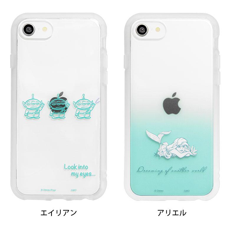 iPhone SE ケース 第3世代 第2世代 ディズニー ピクサーキャラクター IIIIfit Clear iPhone8 iPhone7 ケース クリア ハイブリッドケース dng-161 |  | 08