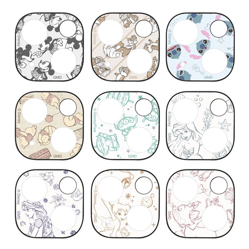 カメラカバー iPhone15 iPhone15Plus ガラス ディズニー ディズニー・ピクサーキャラクター カメラフィルム iPhne14 14 Plus　dng-172 |  | 01