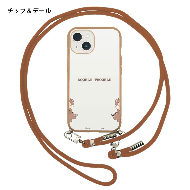 iPhone15 14 13 対応 ケース ディズニー キャラクター ストラップ 紐付き スマホケース IIIIfit Loop 耐衝撃 アイフォン スマホショルダー iPhone14 |  | 08
