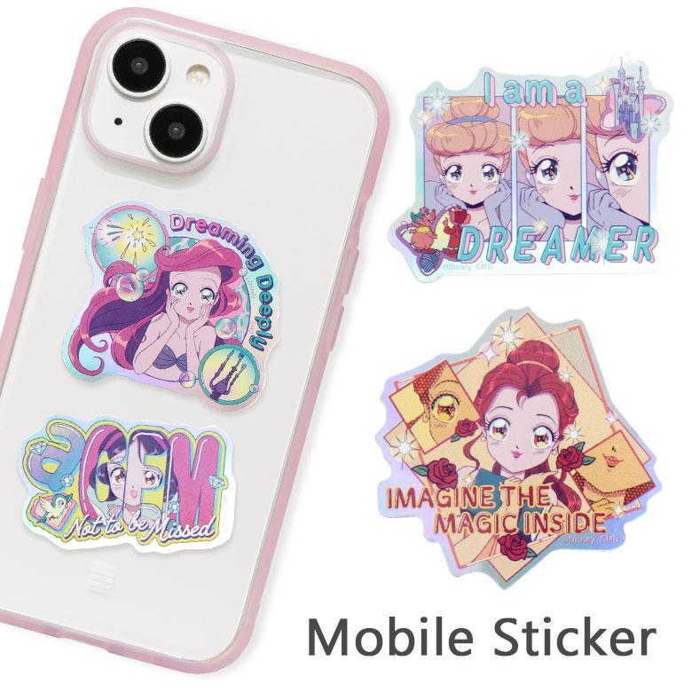 モバイルステッカー ディズニー キャラクター デコレーションシール 4