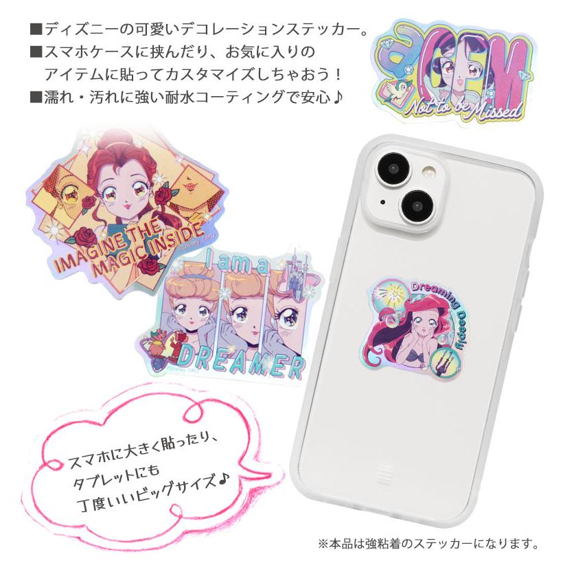 モバイルステッカー ディズニー キャラクター デコレーションシール 4