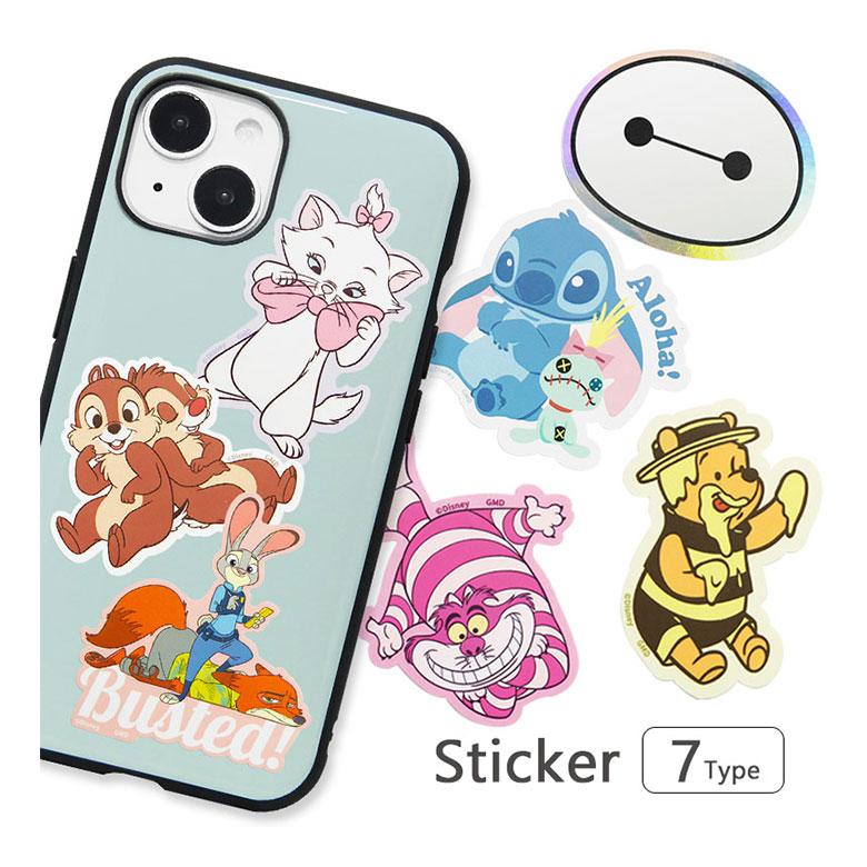 ステッカー モバイルステッカー ディズニー Disney  モバイルステッカー デコレーションシール 3枚入り　dng-200 | 