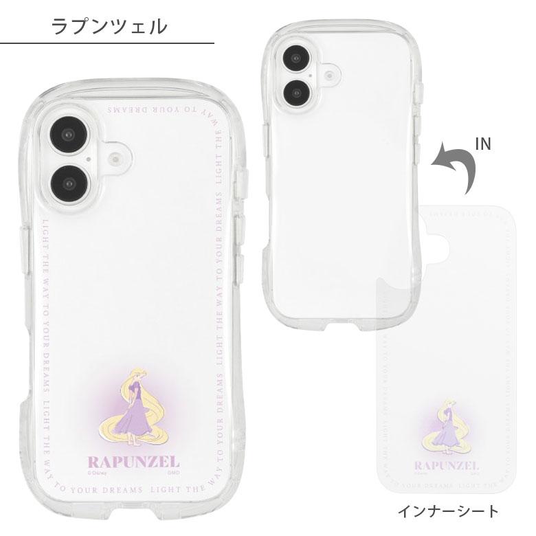 iPhone16 ケース クリスタルクリアケース ディズニーソフトカバー iPhone16 アイフォン16 dng-208 |  | 08