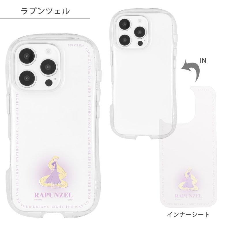 iPhone16Pro ケース ディズニー クリスタルクリアケース ソフトカバー iPhone16 pro アイフォン16 プロ dng-209 |  | 08