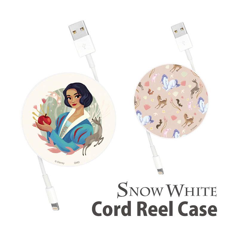 コードリールケース ケーブルホルダー 巻き取り式 ディズニーキャラクター 充電ケーブル 収納ケース ケーブルホルダー  収納 コード収納 | 