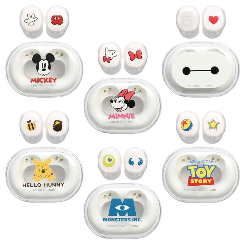 ワイヤレスイヤホン Bluetooth 5.3 ディズニー・ピクサーキャラクター