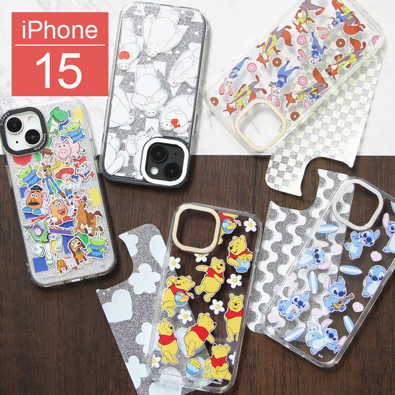 iPhone15 ケース ディズニー ディズニー・ピクサーキャラクター Camera Frameクリアケース ソフトカバー インナーシート付き iPhone14 iPhone13 dng-284 | 