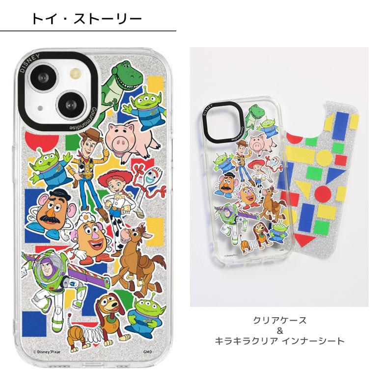 iPhone15 ケース ディズニー ディズニー・ピクサーキャラクター Camera Frameクリアケース ソフトカバー インナーシート付き iPhone14 iPhone13 dng-284 |  | 11