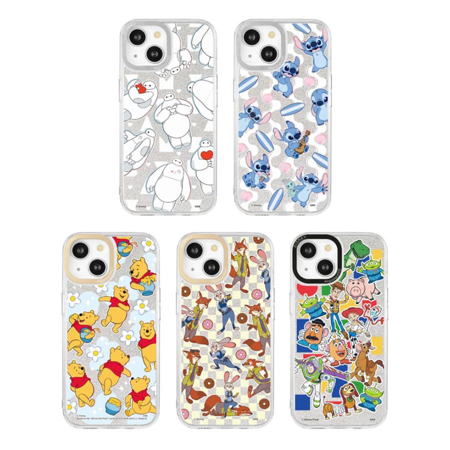 iPhone15 ケース ディズニー ディズニー・ピクサーキャラクター Camera Frameクリアケース ソフトカバー インナーシート付き iPhone14 iPhone13 dng-284 |  | 01