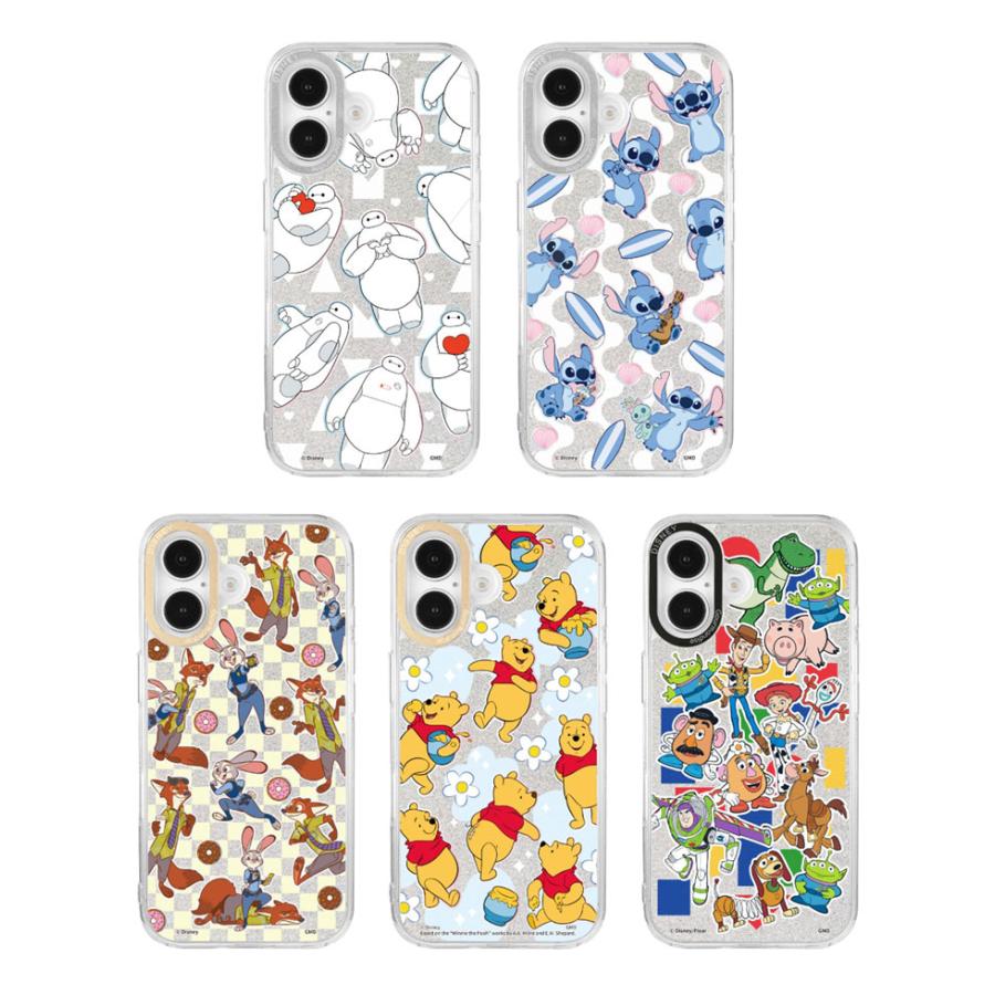 iPhone16 ケース ディズニー ディズニー・ピクサーキャラクター Camera Frameクリアケース ソフトカバー インナーシート付き dng-285 |  | 01
