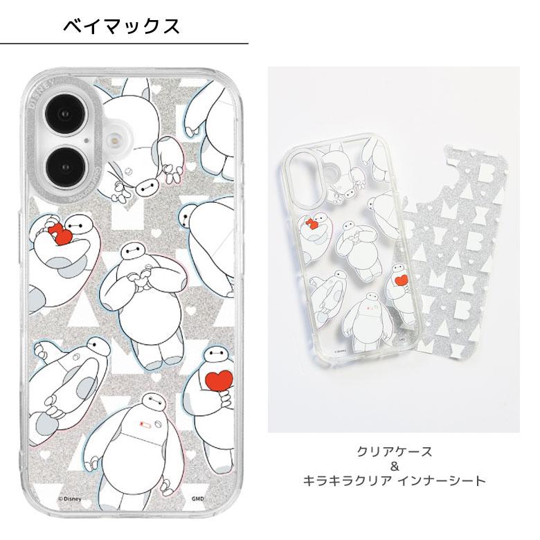 iPhone16 ケース ディズニー ディズニー・ピクサーキャラクター Camera Frameクリアケース ソフトカバー インナーシート付き dng-285 |  | 07