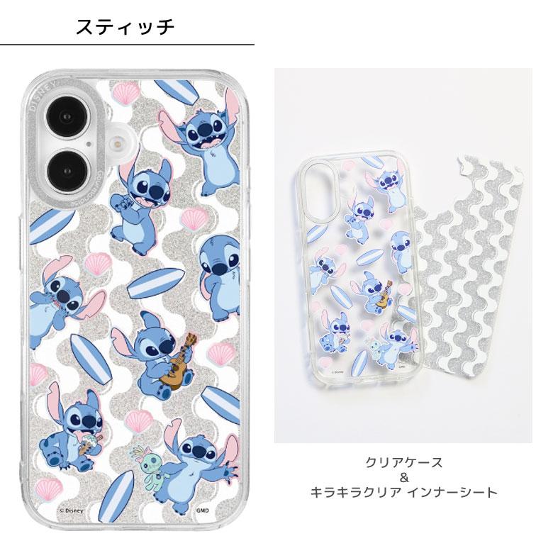 iPhone16 ケース ディズニー ディズニー・ピクサーキャラクター Camera Frameクリアケース ソフトカバー インナーシート付き dng-285 |  | 08