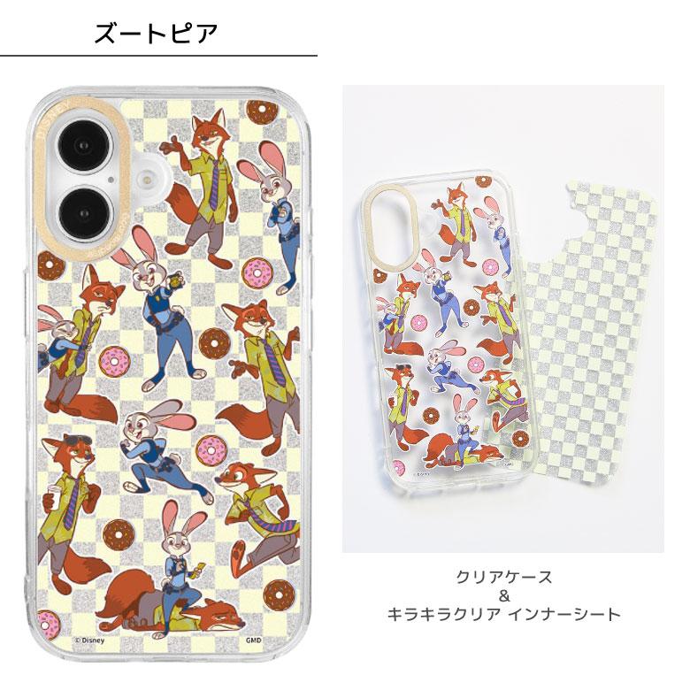 iPhone16 ケース ディズニー ディズニー・ピクサーキャラクター Camera Frameクリアケース ソフトカバー インナーシート付き dng-285 |  | 09