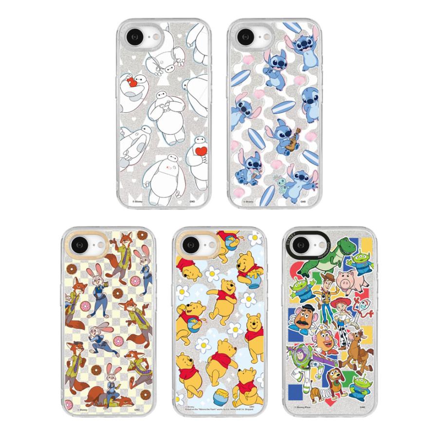 iPhone16e ケース ディズニー ディズニー・ピクサーキャラクター Camera Frameクリアケース ソフトカバー インナーシート付き dng-286 |  | 01
